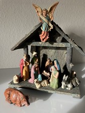 Alte Weihnachtskrippe von
