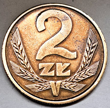 Polen 2 Zlote 1987, Messing