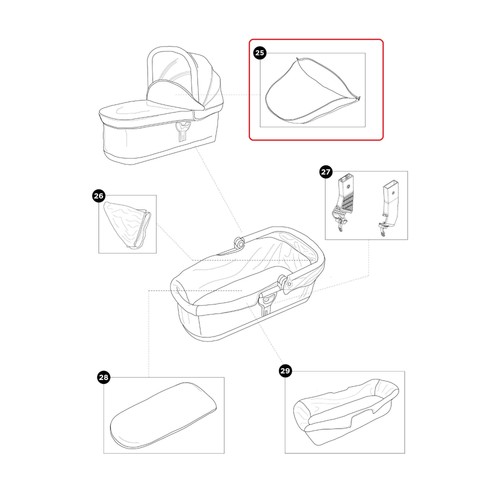 Thule cover black für - thule,