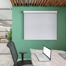 Projektor Vorhang Falten