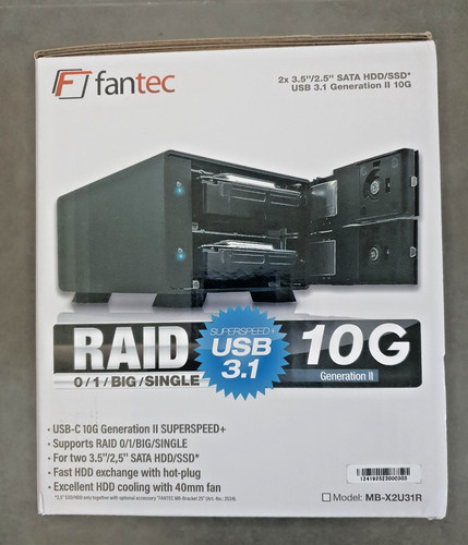 Raid nas hdd fantec - nas,