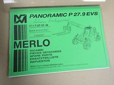 Merlo Panoramic P27.9 EVS Stapler Bild-Ersatzteilkatalog Ersatzteilliste 90er Ja