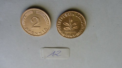 Pfennig 1963 in - in, fast