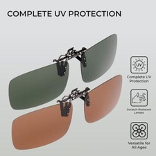 Überbrille Aufsatz Clip-on