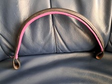 Stirnriemen farbig gepolstert Kontrastnah Schwarz Lila Reithalfter Full Warmblut