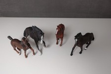 Schleich Pferde Sammlung verschiedene Rassen 4 Stück– guter Zustand