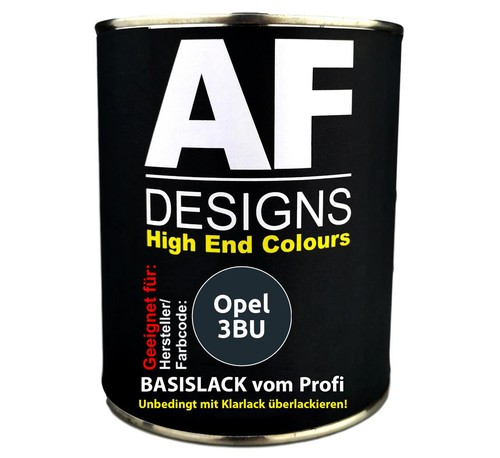Autolack für opel 3bu - 1l,
