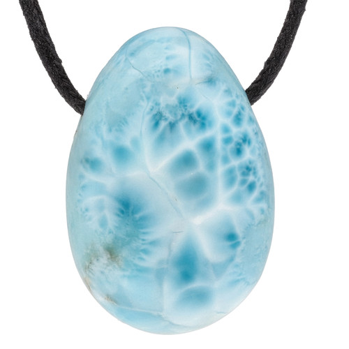 Larimar tropfenanhänger - larimar,