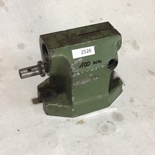 Reitstock für Teilapparat / Rundtisch Fräsmaschine Spitzenhöhe 100mm #2525