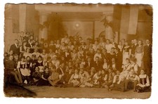 Foto AK Gruppenfoto Fasching