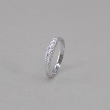 Ring in 585/14k Weissgold, 7