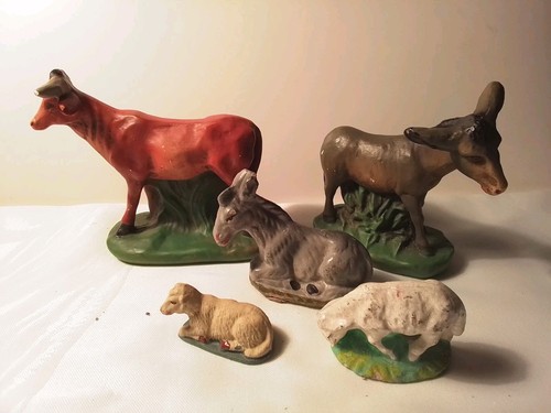 Konvolut alte krippenfiguren - konvolut,