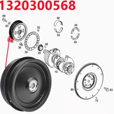 Riemenscheibe A1320300568 Für