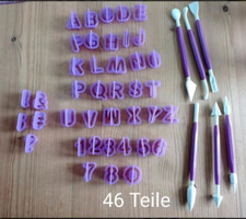 82- teiliges Fondant-Set Ausstechformen