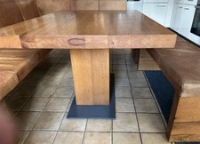 Eckbankgruppe Massiv Eiche