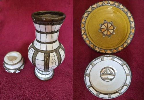 Marokko keramik set - marokko,