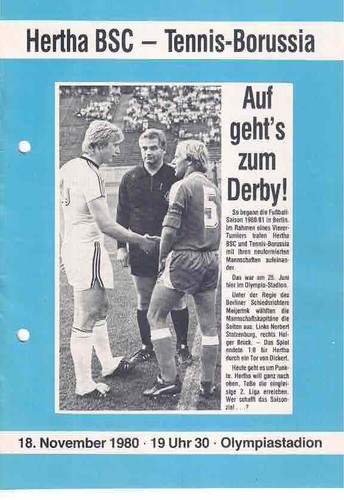 Fussball programmheft 80 81 - fussball-programmheft,