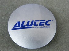 Original ALUTEC Nabenkappe silber blau 61/64 mm Nabendeckel  Felgendeckel N32
