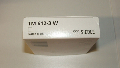 Siedle tastenmodul 612 3 - tm, 612-3