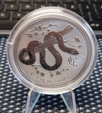 Silber 2 Oz "Schlange" Lunar II 2013