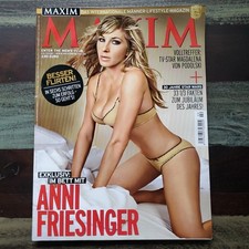 ♡ Maxim 02/2008, OVP, eingeschweißt, Rar, Anni Friesinger, Männermagazin, Erotik