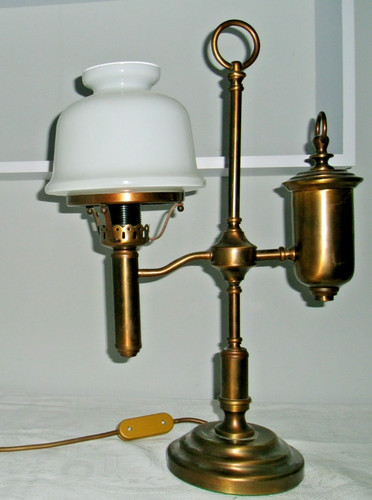 Alte tischlampe studentenlampe - alte,