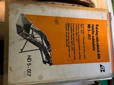 Ersatzteilliste  Frontlader ND5-017