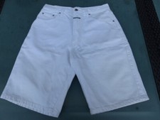 Bermuda Jeans Shorts Hose kurz E905 weiß 34 XS ❤️WIE NEU❤️100% Baumwolle Italien
