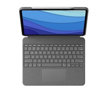 LOGITECH Combo Touch für iPad Pro 12.9“ 5. Generation Tastatur-Case Hülle