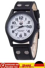Herren & Damen Uhr -  Analog Nummer Armbanduhr - Kunstleder Armband - NEU*