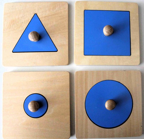 Montessori erstes formenpuzzle - montessori,