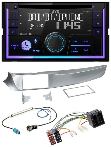 Jvc mp3 usb 2din - usb, bluetooth