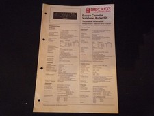 Original service manual - original,