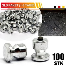 100X Reifen Anti-Rutsch Spike Für Auto Motorrad Winter Lugs Schraube 8x10mm