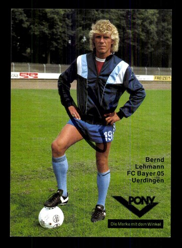 Bernd lehmann autogrammkarte - bernd,