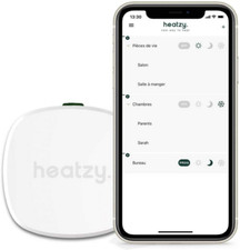 65AT HEATZY HE0001-A Connected und Intelligent Wired Programmer/Thermostat