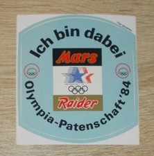 Alter Aufkleber | Sticker Mars