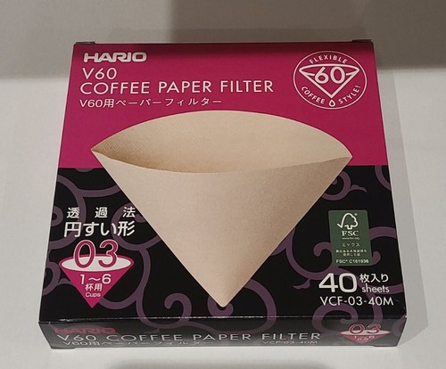Hario v60 vcf 40m - hario, kaffee