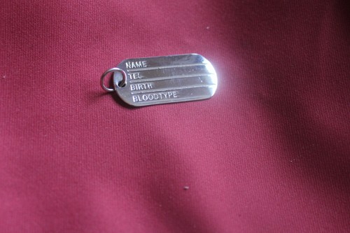 Nov dog tag sterling - nov, 4,2g