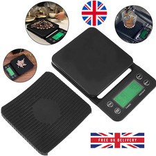 Digitale Kaffeewaage mit Timer | Hochpräzise Küchenwaage 5kg/0,1g