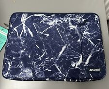 Laptophülle kompatibel mit MacBook Air/Pro Retina, 13 Zoll rosa marmoriert