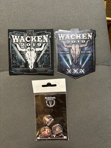 Wacken 2019 aufkleber vip - 2019, ,
