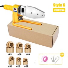 600/800/1000W Rohrschweißgerät Rohrlötkolben Kunststoffschweißen PB/PP/PE/