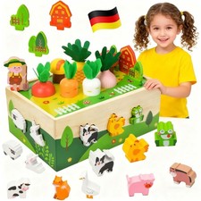 Montessori Baby Spielzeug ab 1 Jahr Motorikspielzeug Feinmotorische Fähigkeiten