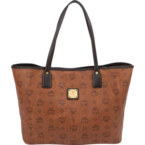 Mcm monogram visetos leather - mcm,