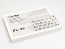 OLYMPUS Bedienungsanleitung für das Blitzgerät OLYMPUS Digital FL-36