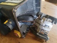 Motor Betonmischer 600W Ersatzmotor 230V incl. Motorhaube Gehäuse, Schalter