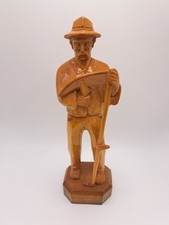 geschnitzte Holzfigur - Mann