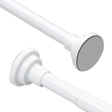 Duschstange ohne bohren  Ausziehbar Duschvorhangstange Φ25mm Teleskopstange