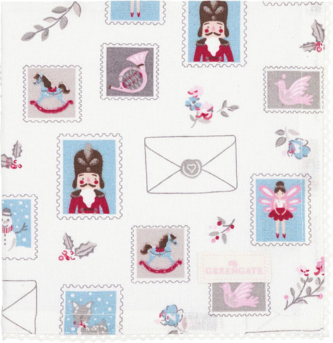 Greengate napkin with lace - napkin,